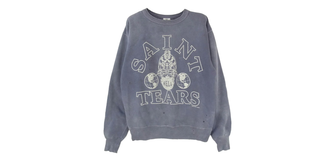 セントマイケル 21SS SM-S21-0000-048 SM × DENIM TEARS デニムティアーズ CREW SWEATSHIRT 買取実績