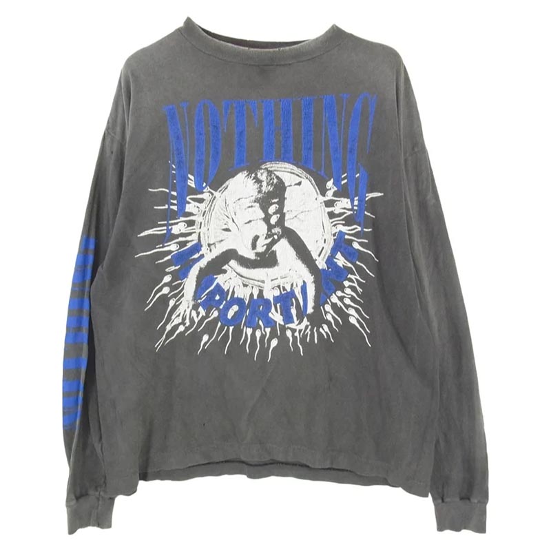 セントマイケル SM-YS1-0000-C35 × 河村康輔 kosuke kawamura KK LS TEE NOTHING Tee プリント Tシャツ 長袖 買取実績