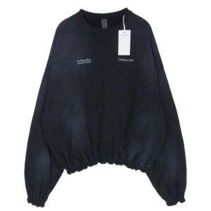 シンヤコヅカ 25AW 2502SK94 WASHED ORDINARY HOME HIS CREW ブラック系 買取実績 画像