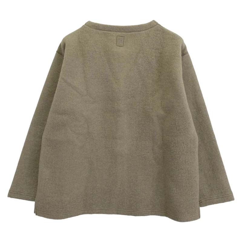 サウスツーウェストエイト 24AW PU535 S.S. V Neck Cardigan カーディガン 薄モスグリーン系 買取実績 画像