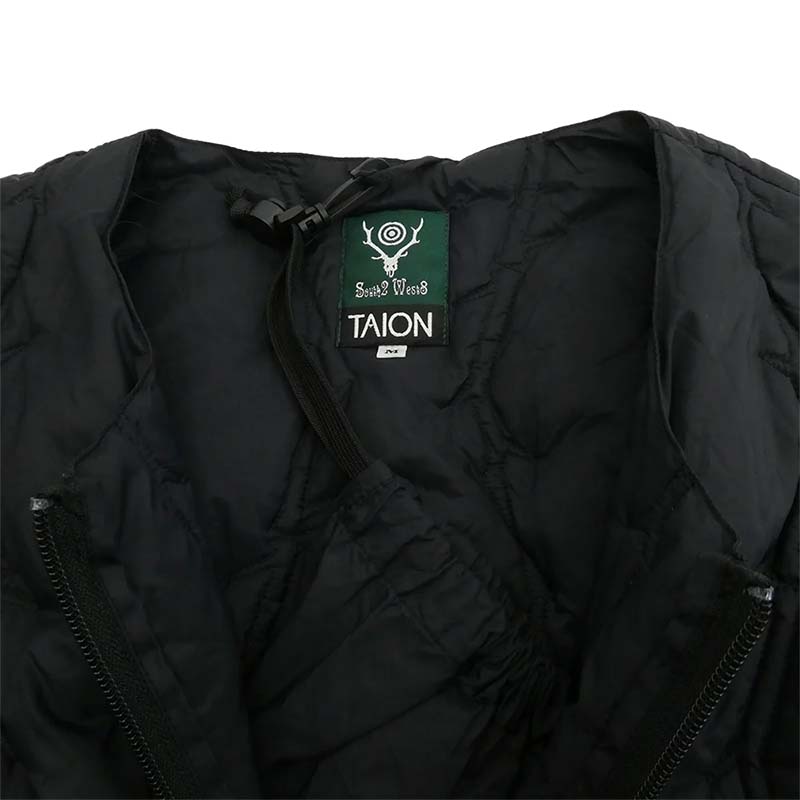 サウスツーウェストエイト RW698 × TAION タイオン Inner Down Jacket ブラック系  買取実績 画像