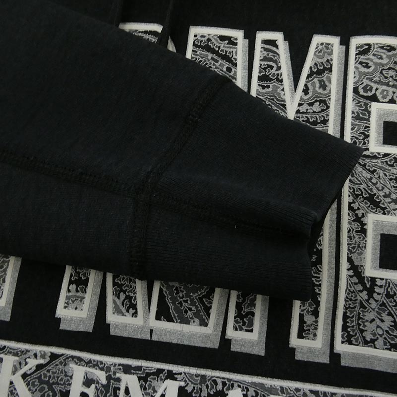 シュプリーム 17AW Paisley Fuck Em All Hooded Sweatshirt ペイズリー ロゴ フーデッド スウェットシャツ フーディー パーカー 買取実績 画像
