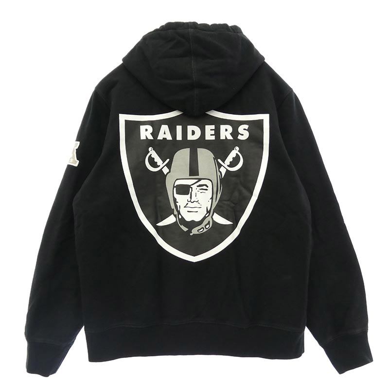 シュプリーム 19SS NFL Raiders 47 Hooded Sweatshirt レイダース プルオーバー スウット パーカー フーディ 買取実績 画像