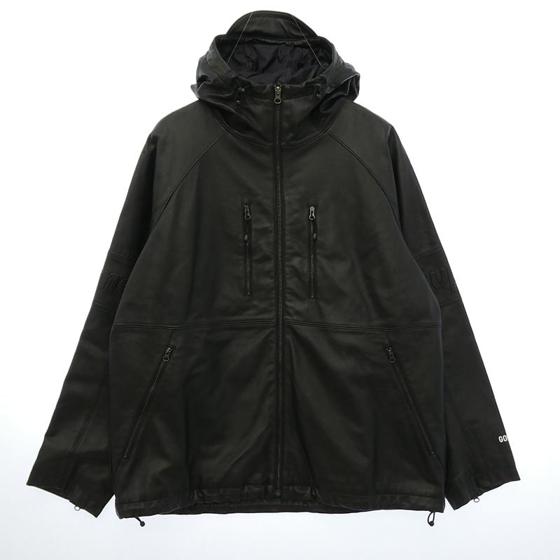 シュプリーム 22SS GORE-TEX Leather Jacket Black 買取実績