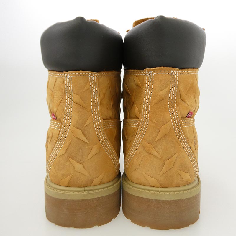 シュプリーム 23AW × Timberland ティンバーランド Diamond Plate 6inch Premium Waterproof Boot ダイアモンドプレート 6インチ プレミアム ウォータープルーフ ブーツ 買取実績 画像