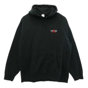 シュプリーム 24AW HF0836-010 ×NIKE Jordan Hooded Sweatshirt ナイキ ジョーダン フーディー スウェットシャツ プルオーバーパーカー 買取実績 画像