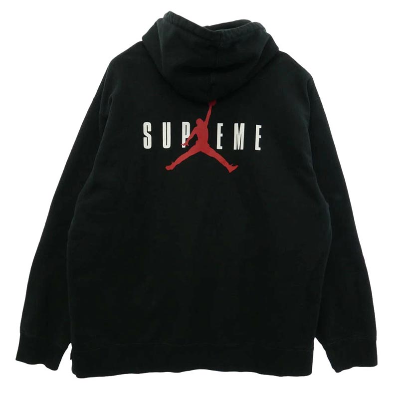 シュプリーム 24AW HF0836-010 ×NIKE Jordan Hooded Sweatshirt ナイキ ジョーダン フーディー スウェットシャツ プルオーバーパーカー 買取実績 画像