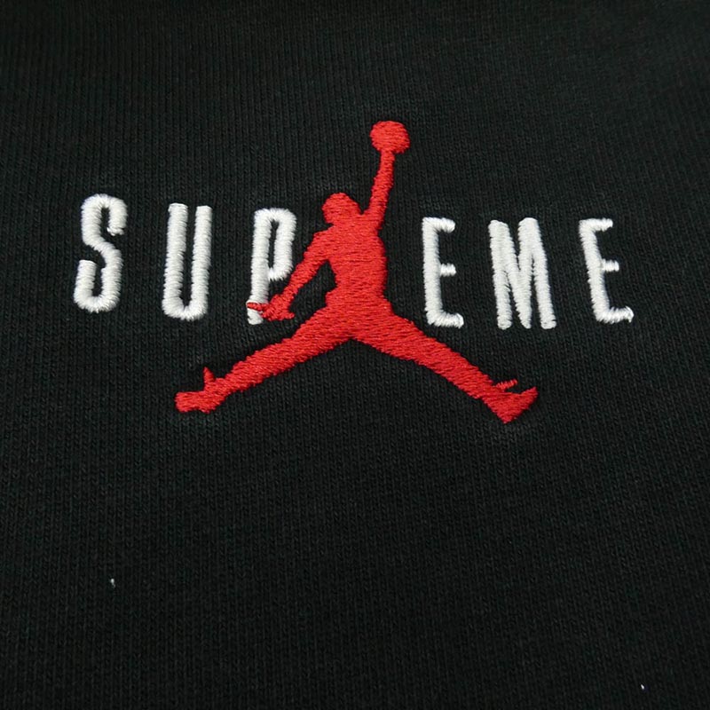 シュプリーム 24AW HF0836-010 ×NIKE Jordan Hooded Sweatshirt ナイキ ジョーダン フーディー スウェットシャツ プルオーバーパーカー 買取実績 画像