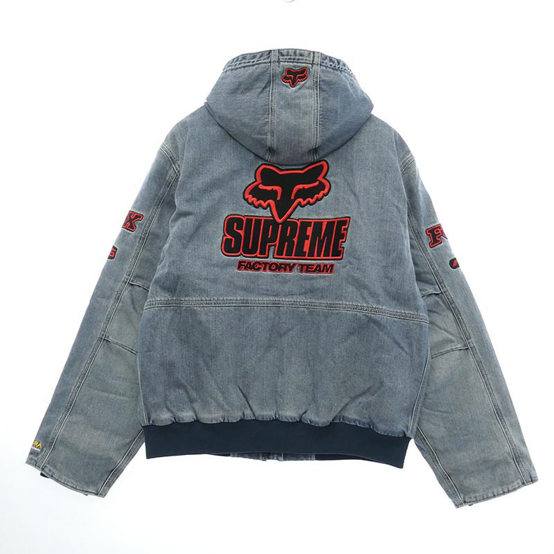 シュプリーム 25AW × Fox Racing Hooded Work Jacket フォックス レーシング フード ワークジャケット ブルゾン 買取実績 画像