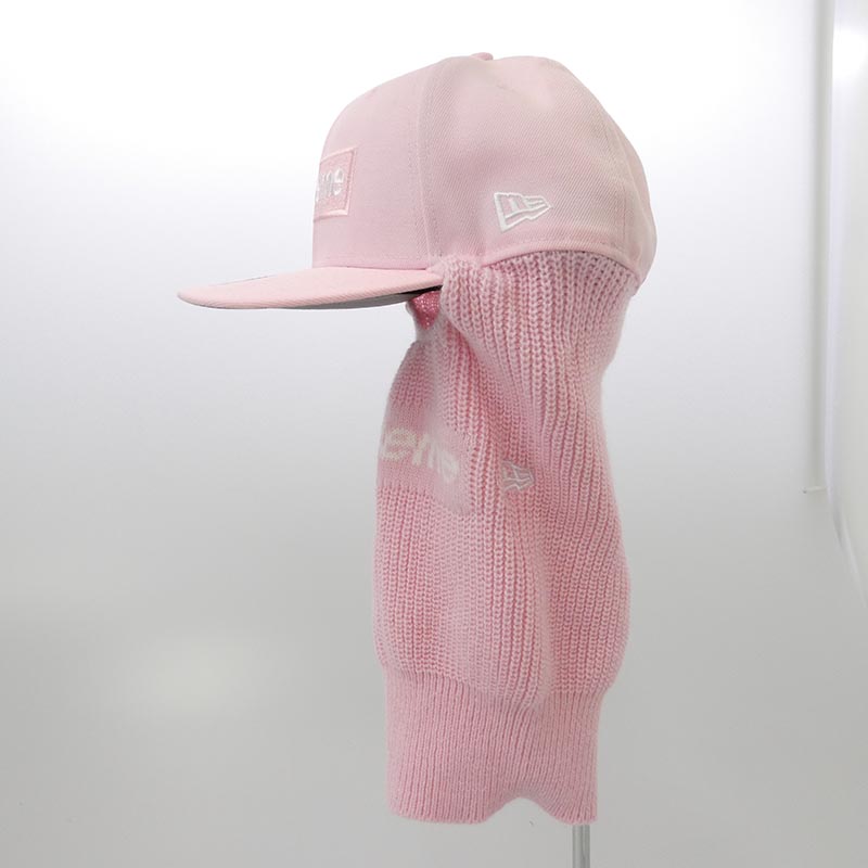 シュプリーム 25AW × New Era Box Logo Balaclava ニューエラ ボックスロゴ バラクラバ キャップ 帽子 買取実績 画像