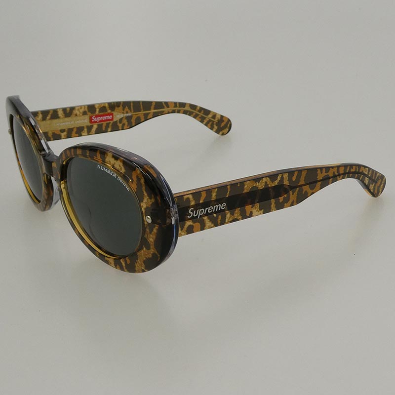 シュプリーム 25AW x Number (N)ine ナンバーナイン Sunglasses Leopard サングラス レオパード 買取実績 画像