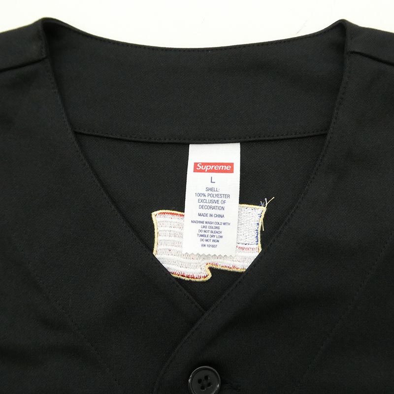 シュプリーム 25AW Swords Baseball Jersey ソーズ ベースボール ジャージー 半袖 シャツ 買取実績 画像