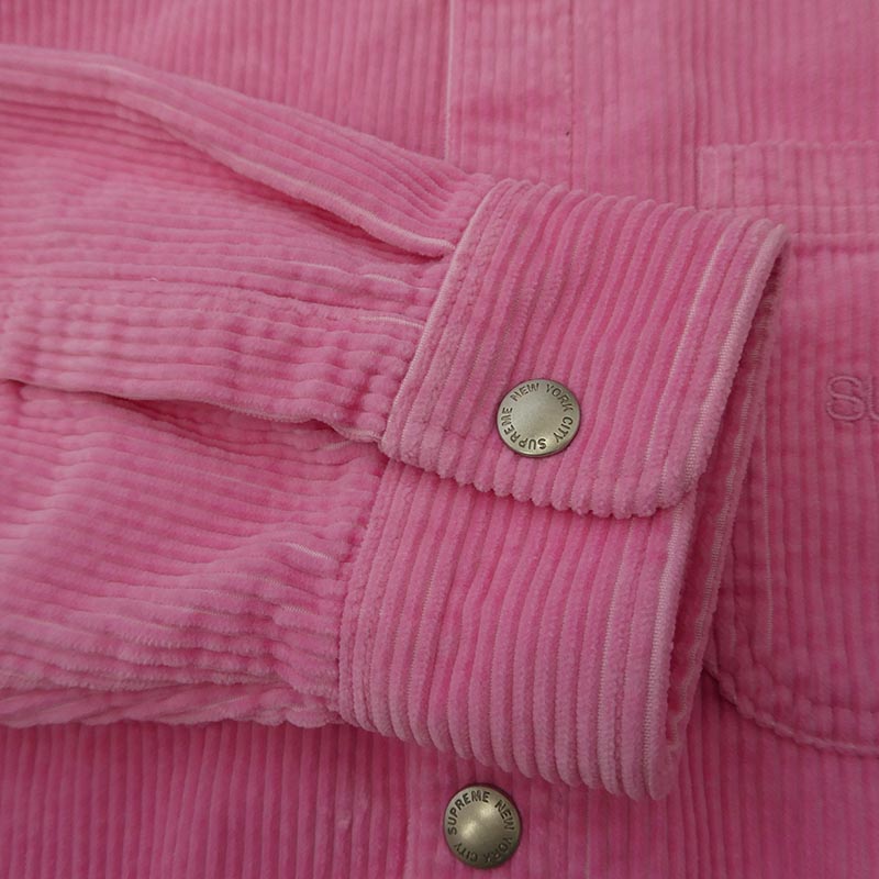 シュプリーム 25AW Wide Wale Corduroy Snap Shirt ワイド ウォール コーデュロイ スナップ シャツ 買取実績 画像