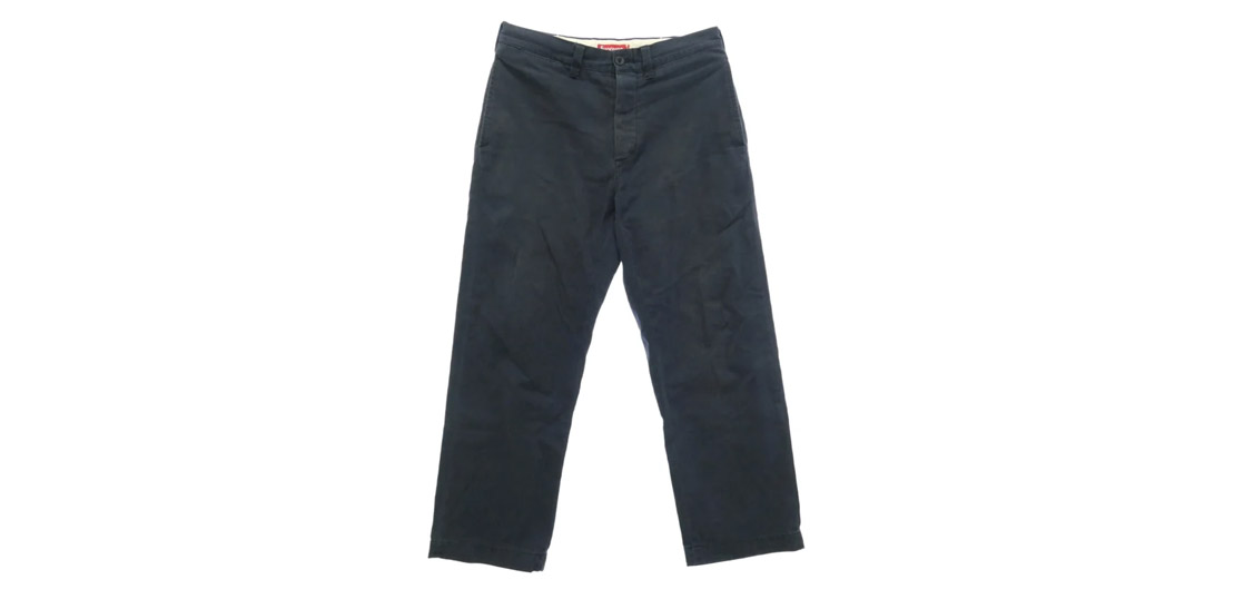 シュプリーム 25SS SUP-SS25-WEEK14-007 Chino Pant Navy 買取実績