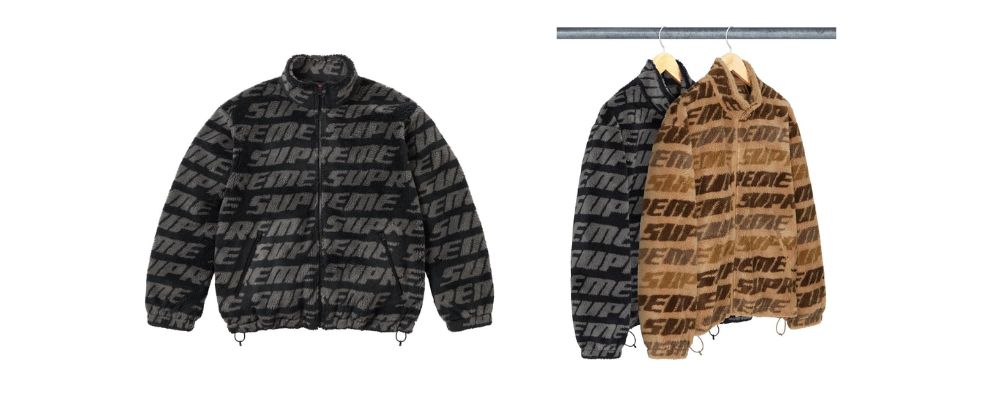 Supreme 2026AW Week3発売予定アイテムまとめ|ブランド古着買取専門店LIFERepeat Jacquard Fleece Jacket 35,200円 画像