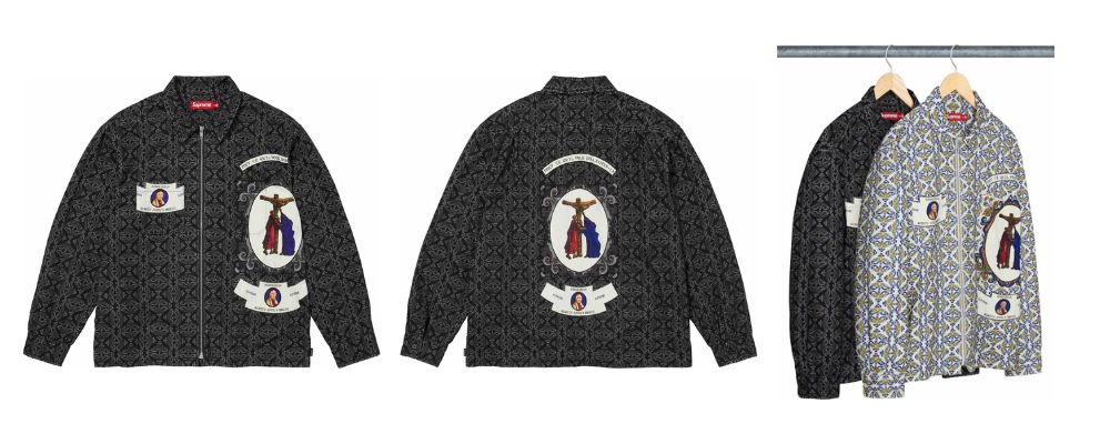 Supreme 2026AW Week3発売予定アイテムまとめ|ブランド古着買取専門店LIFEDevotion Flannel Zip Up Shirt 28,600円 画像