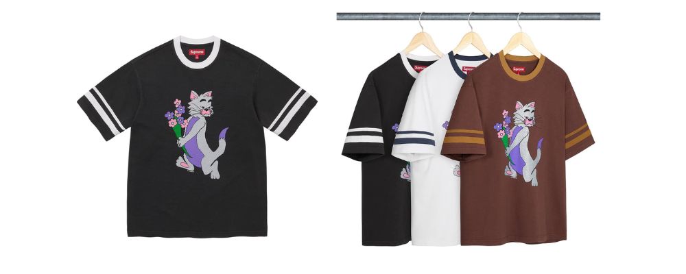 Supreme 2026AW Week3発売予定アイテムまとめ|ブランド古着買取専門店LIFEGlitter Cat S/S Top 15,400円 画像