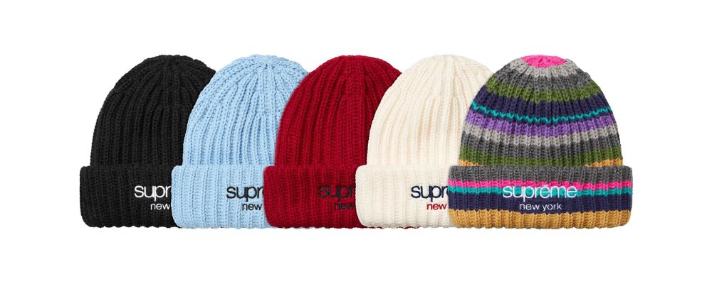 Supreme 2026AW Week3発売予定アイテムまとめ|ブランド古着買取専門店LIFEClassic Logo Chunky Ribbed Beanie画像