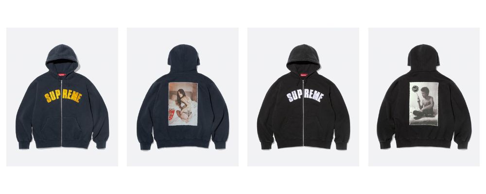 Supreme 2026AW Week3発売予定アイテムまとめ|ブランド古着買取専門店LIFESupreme/Larry Clark Zip Up Hooded Sweatshirt 37,400円画像