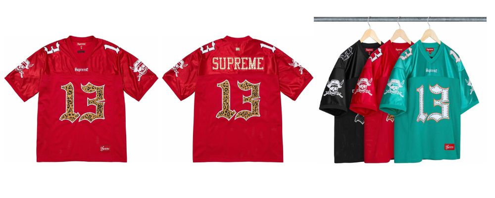 Supreme 2026AW Week5発売予定アイテムまとめ｜ブランド古着買取専門店LIFESupreme®/b.b. Simon® Football Jersey 69,300円画像