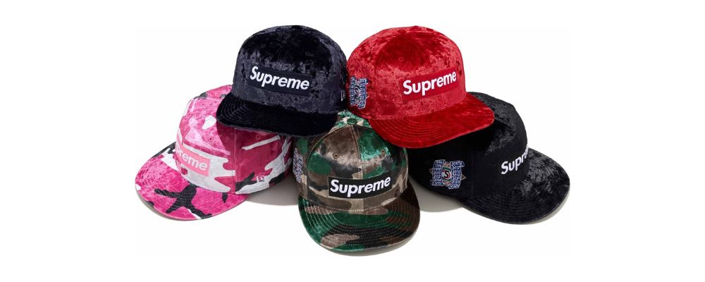 Supreme 2026AW Week5発売予定アイテムまとめ｜ブランド古着買取専門店LIFECrushed Velvet Box Logo New Era® 10,450円 画像