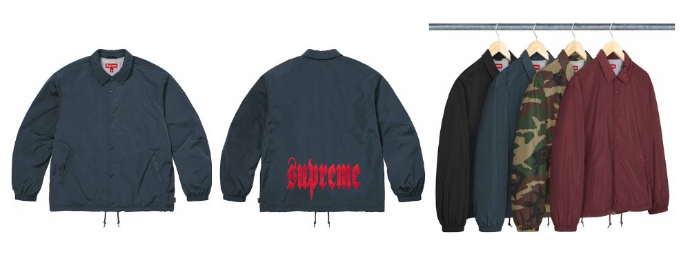Supreme 2026AW Week5発売予定アイテムまとめ｜ブランド古着買取専門店LIFECoaches Jacket 28,600円画像
