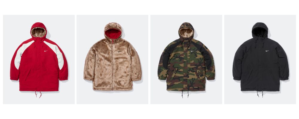 Supreme 2026AW Week6発売予定アイテムまとめ|ブランド古着買取専門店LIFESupreme®/Nike® Faux Fur Reversible Parka 66,000円 画像