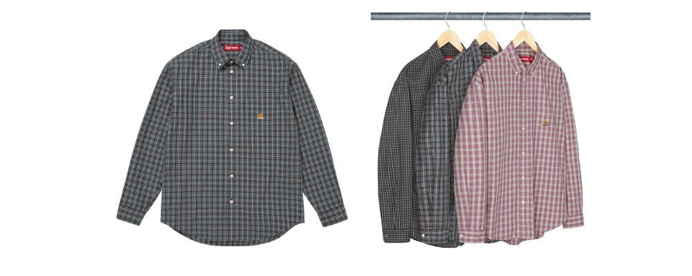 Supreme 2026AW Week6発売予定アイテムまとめ|ブランド古着買取専門店LIFEMini Plaid Shirt 26,400円 画像
