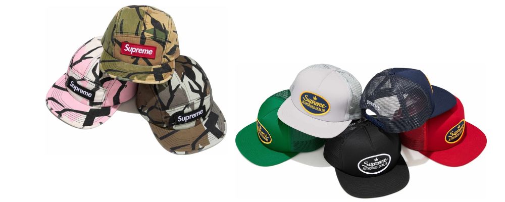 Supreme 2026AW Week6発売予定アイテムまとめ|ブランド古着買取専門店LIFEMilitary Camp Cap 8,800円 / Authorized Mesh Back 5-Panel 8,800円画像