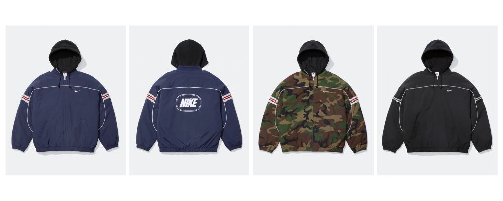 Supreme 2026AW Week6発売予定アイテムまとめ|ブランド古着買取専門店LIFESupreme®/Nike® Nylon Hooded Jacket 42,900円画像