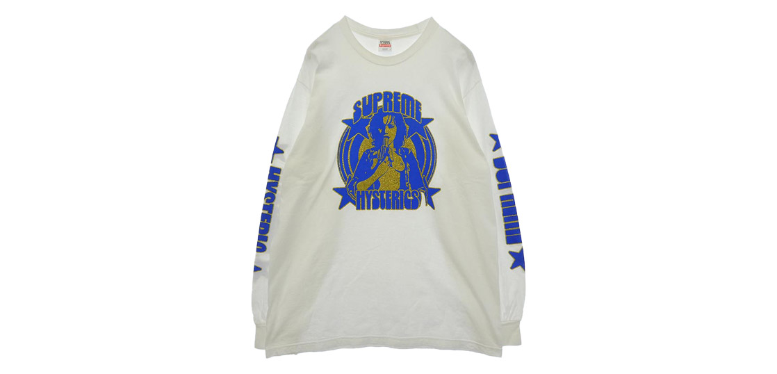 シュプリーム HYSTERIC GLAMOUR ヒステリックグラマー 21SS HYSTERIC GLAMOUR L/S Tee 買取実績