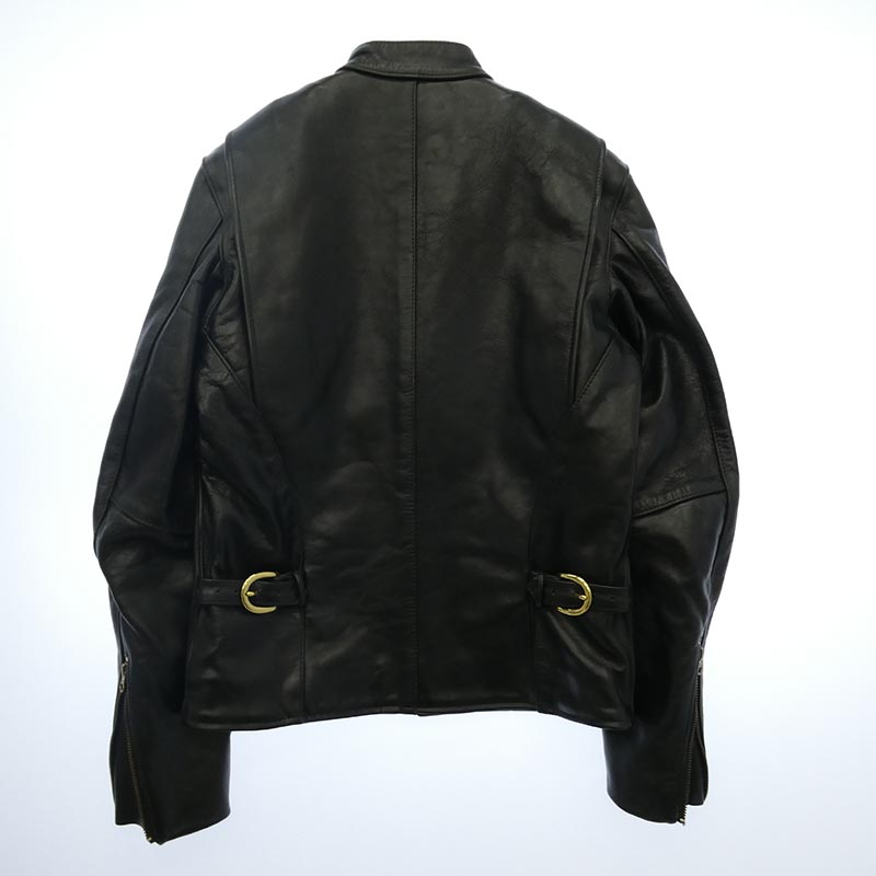 バンソン MODEL B シングル レザー ライダース ジャケット 買取実績 画像