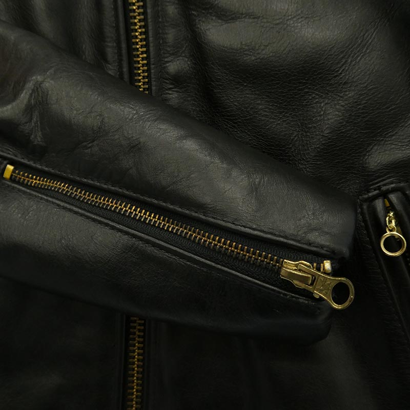 バンソン MODEL B シングル レザー ライダース ジャケット 買取実績 画像