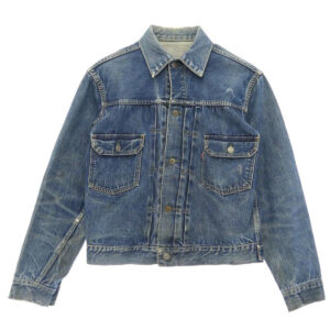 リーバイス VINTAGE ヴィンテージ 50s 60s セカンド 2nd 507XX BIGE ビックＥ 両面タブ ボタン裏刻印17 デニム ジャケット 買取実績