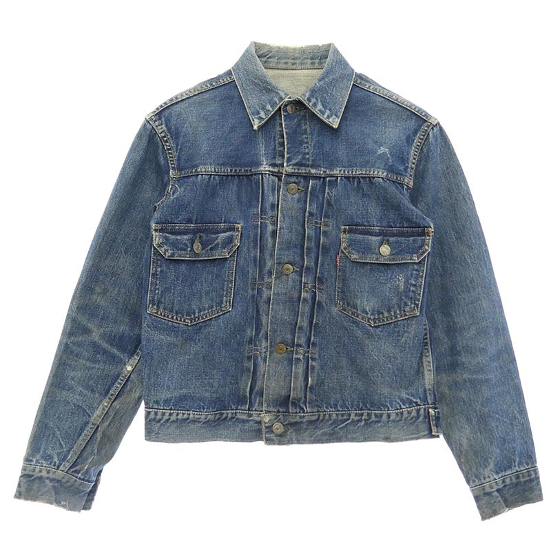 リーバイス VINTAGE ヴィンテージ 50s 60s セカンド 2nd 507XX BIGE ビックE 両面タブ ボタン裏刻印17 デニム ジャケット 買取実績