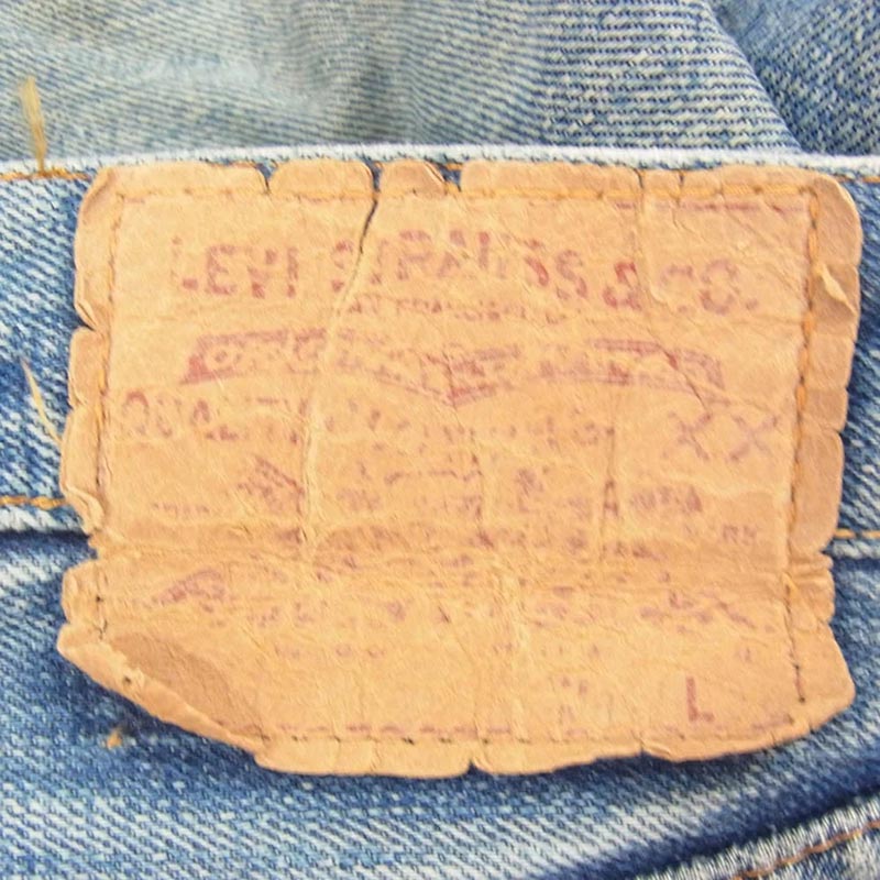 リーバイス 60s 66 BIGE ビッグE ボタン裏刻印16 501 デニム パンツ 買取実績 画像