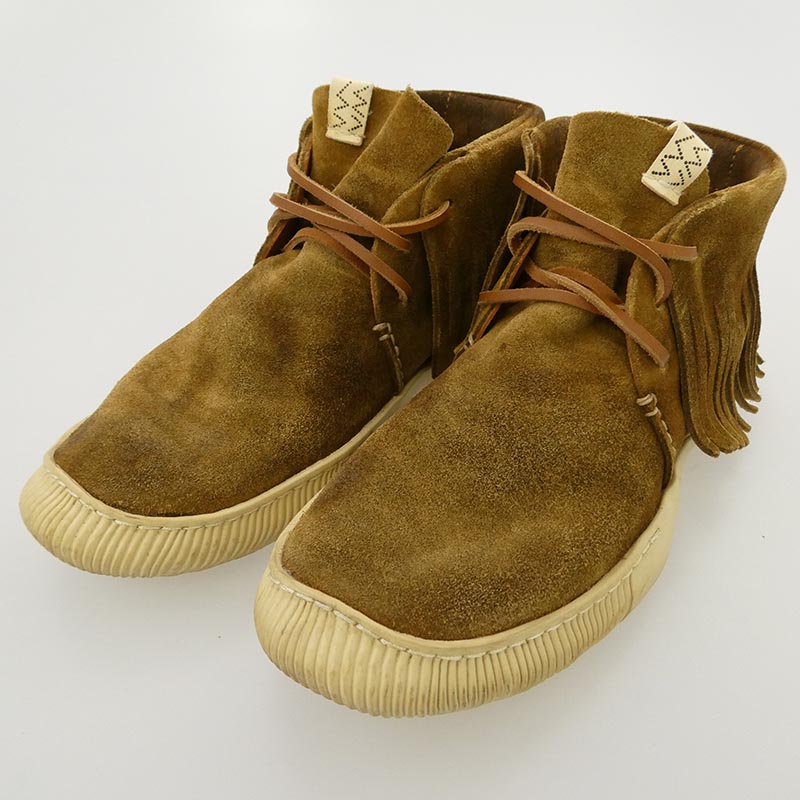 VISVIM 0122102002002 KUIVA SHAMAN FOLK クイーバ シャーマン フォーク スエード レザー ローカットスニーカー 買取実績 画像