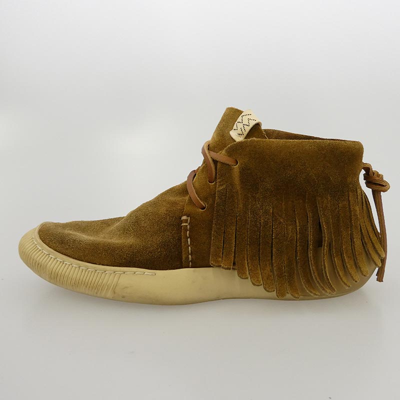 VISVIM 0122102002002 KUIVA SHAMAN FOLK クイーバ シャーマン フォーク スエード レザー ローカットスニーカー 買取実績 画像