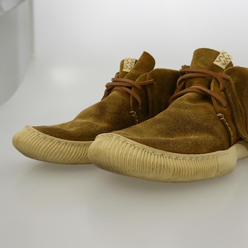 VISVIM 0122102002002 KUIVA SHAMAN FOLK クイーバ シャーマン フォーク スエード レザー ローカットスニーカー 買取実績 画像
