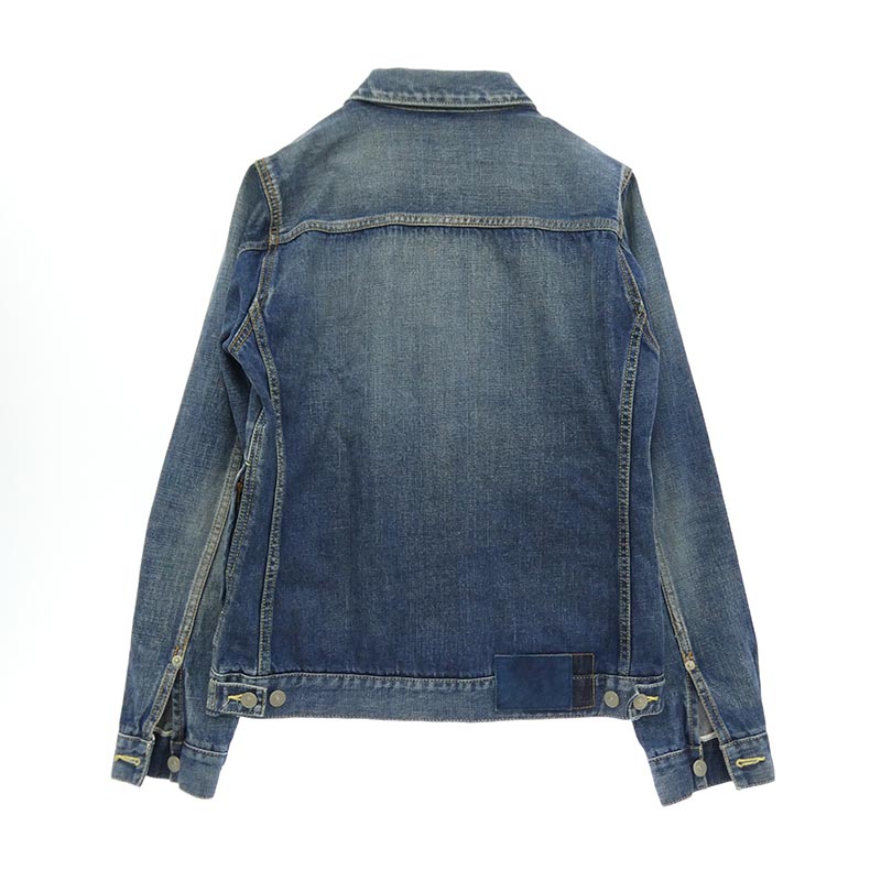 VISVIM 16AW 0116205006001 SS 101 JKT DAMAGED ダメージ加工 デニム ジャケット 買取実績 画像
