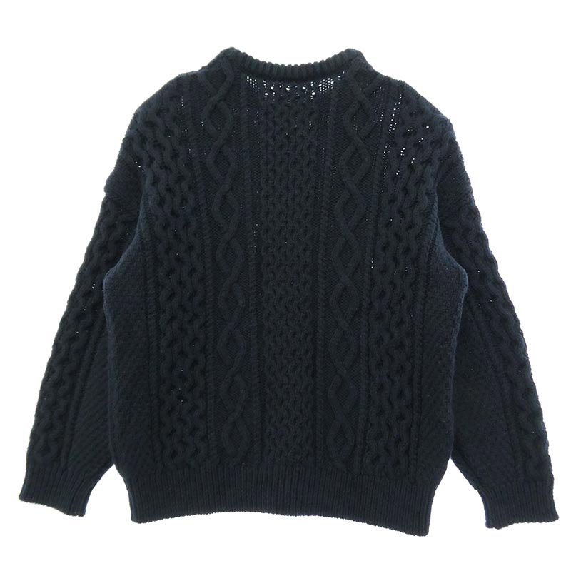 VISVIM 21AW 0121405012002 AMPLUS CREW KNIT L/S アンプラス クルー ニット ロングスリーブ セーター 買取実績 画像