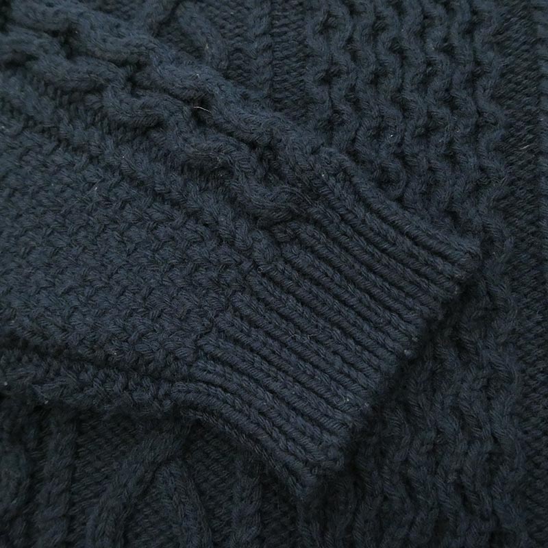 VISVIM 21AW 0121405012002 AMPLUS CREW KNIT L/S アンプラス クルー ニット ロングスリーブ セーター 買取実績 画像