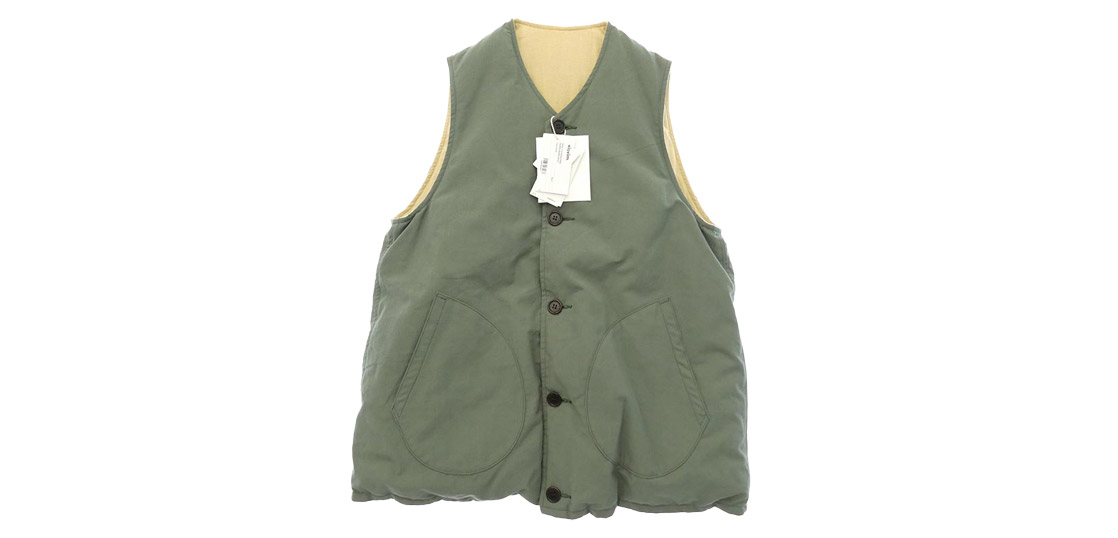 VISVIM 21SS 0121105013004 KORA DOWN VEST 買取実績