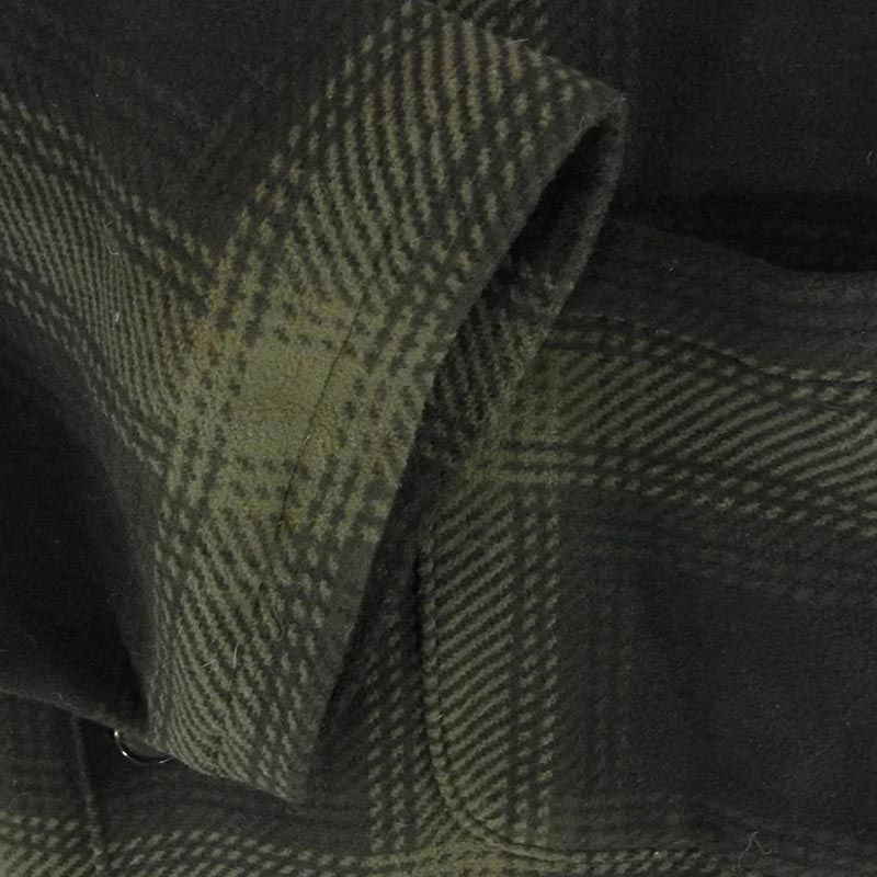 ワコマリア 23AW CHECK FLEECE SHIRT JACKET チェック フリース 長袖 シャツ ジャケット 買取実績 画像