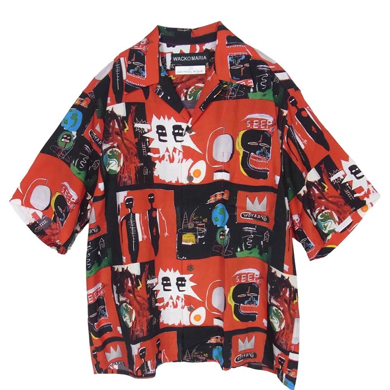 ワコマリア 26SS BASQUIAT-WM-HI26 × JEAN-MICHEL BASQUIAT ジャン=ミシェル・バスキア S/S HAWAIIAN SHIRT 買取実績