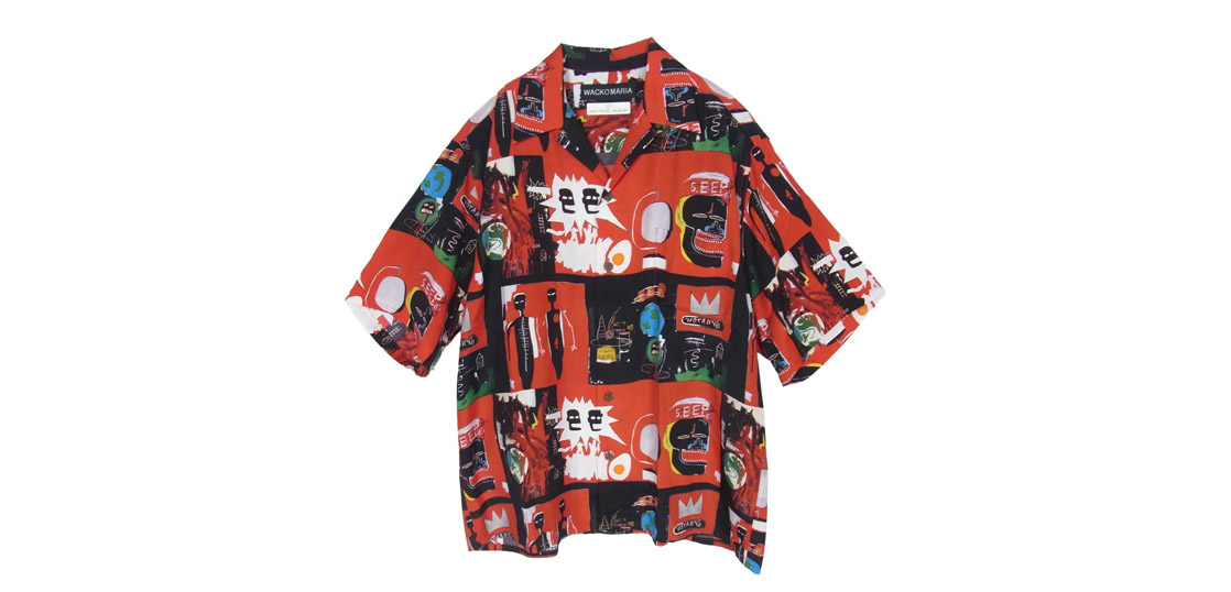 ワコマリア 26SS BASQUIAT-WM-HI26 × JEAN-MICHEL BASQUIAT ジャン＝ミシェル・バスキア S/S HAWAIIAN SHIRT 買取実績