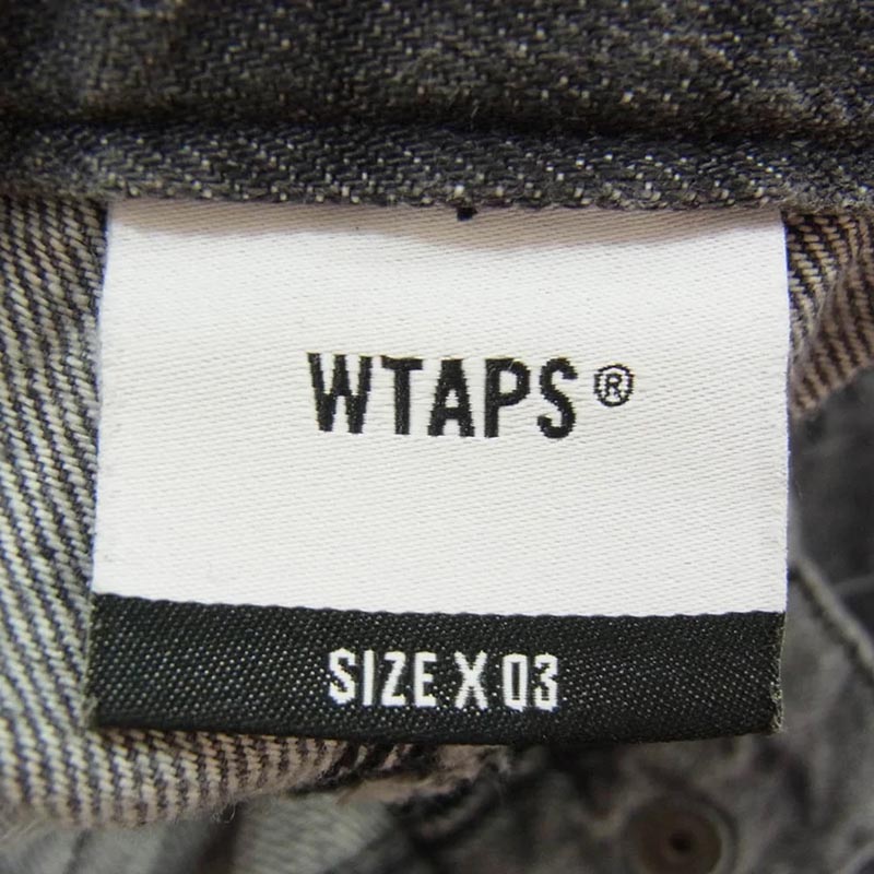 WTAPS 25SS 251WVDT-PTM04 Milt2301 Trousers Cotton. Denim トラウザーズ コットン デニムパンツ 買取実績 画像