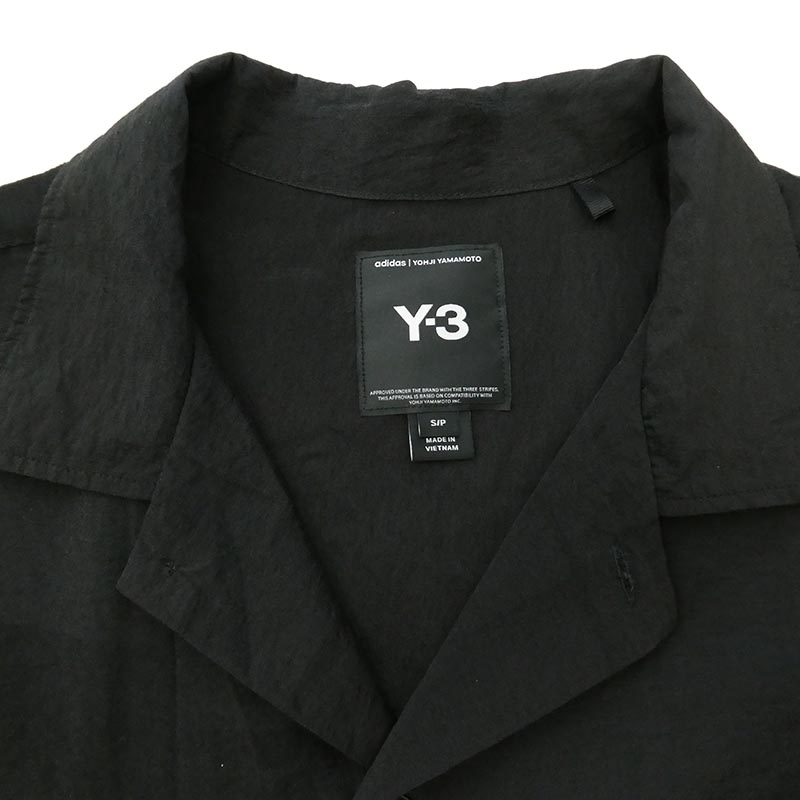 ワイスリー ヨウジヤマモト 26SS KR0169 PLACED GRAPHIC SHORT SLEEVE LONG SHIRT グラフィック プリント オープンカラー 半袖 ロングシャツ 買取実績 画像
