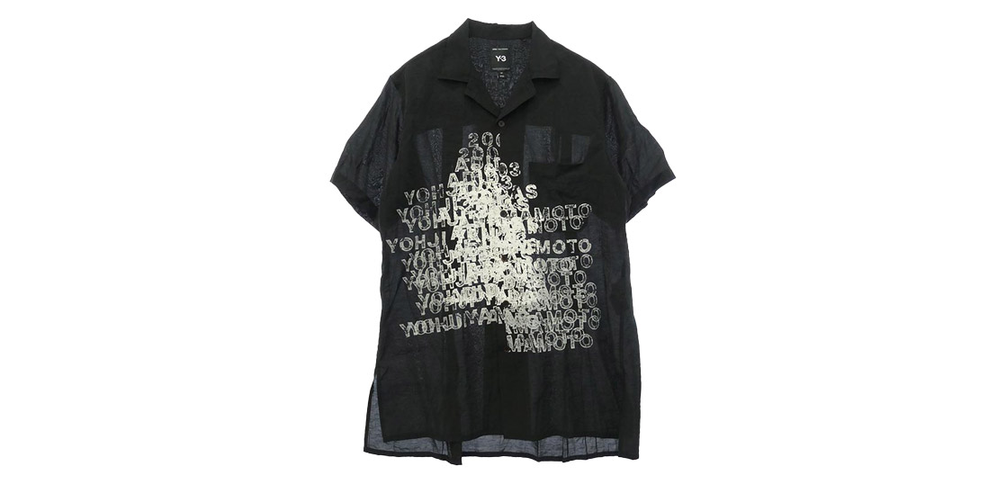 ワイスリー ヨウジヤマモト 26SS KR0169 PLACED GRAPHIC SHORT SLEEVE LONG SHIRT 買取実績