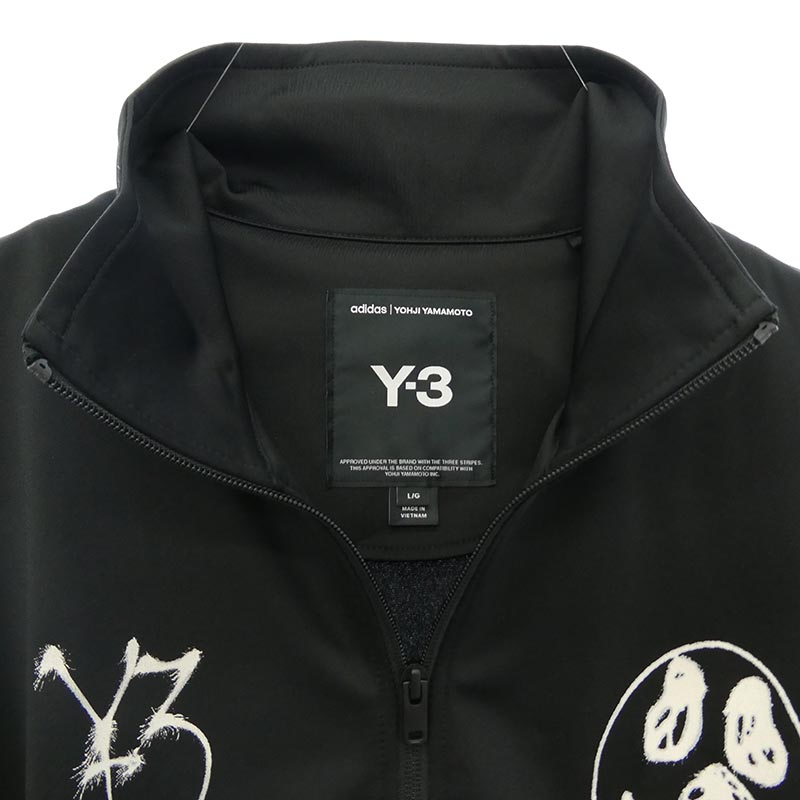 ワイスリー ヨウジヤマモト KQ8595 CHITO GRAPHIC TRACK TOP グラフィックプリント フルジップ トラックトップ トラックジャケット 買取実績 画像